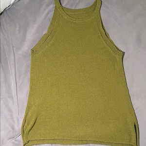 Amazon Essentials Mustard Sleeveless Tank Top